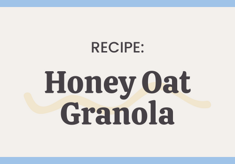Honey Oat Granola Recipe