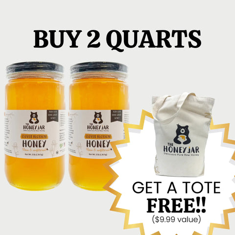 Buy 2 Honey Quarts, Get a FREE Tote!