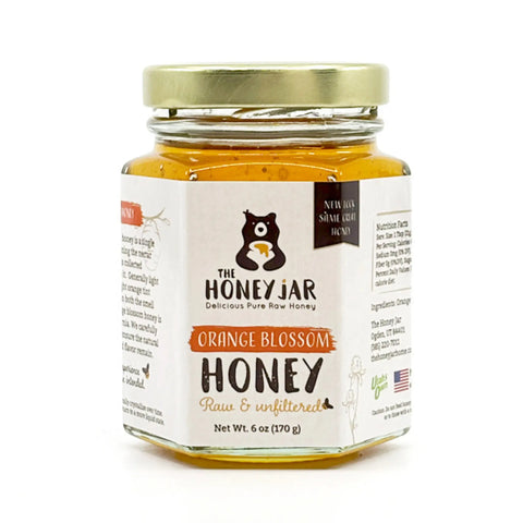6 oz Honey Sample Pack- Clover, Wildflower, and Orange Blossom - Raw and Unfiltered
