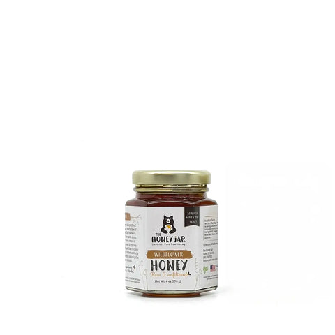 Utah Wildflower Honey - Raw and Unfiltered - 6 oz Hex